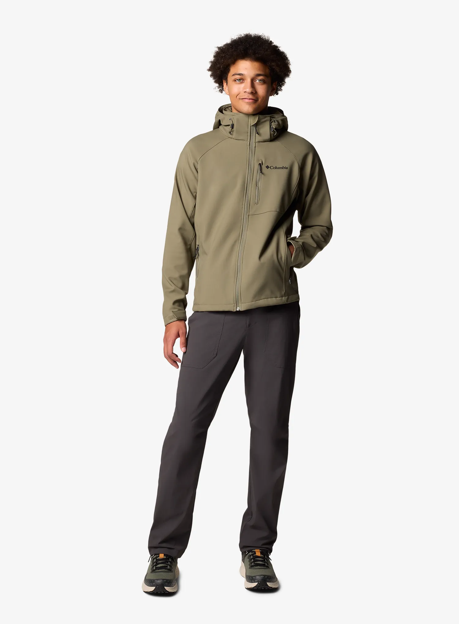 Geaca Softshell Columbia Cascade Ridge III Softshell - stone green