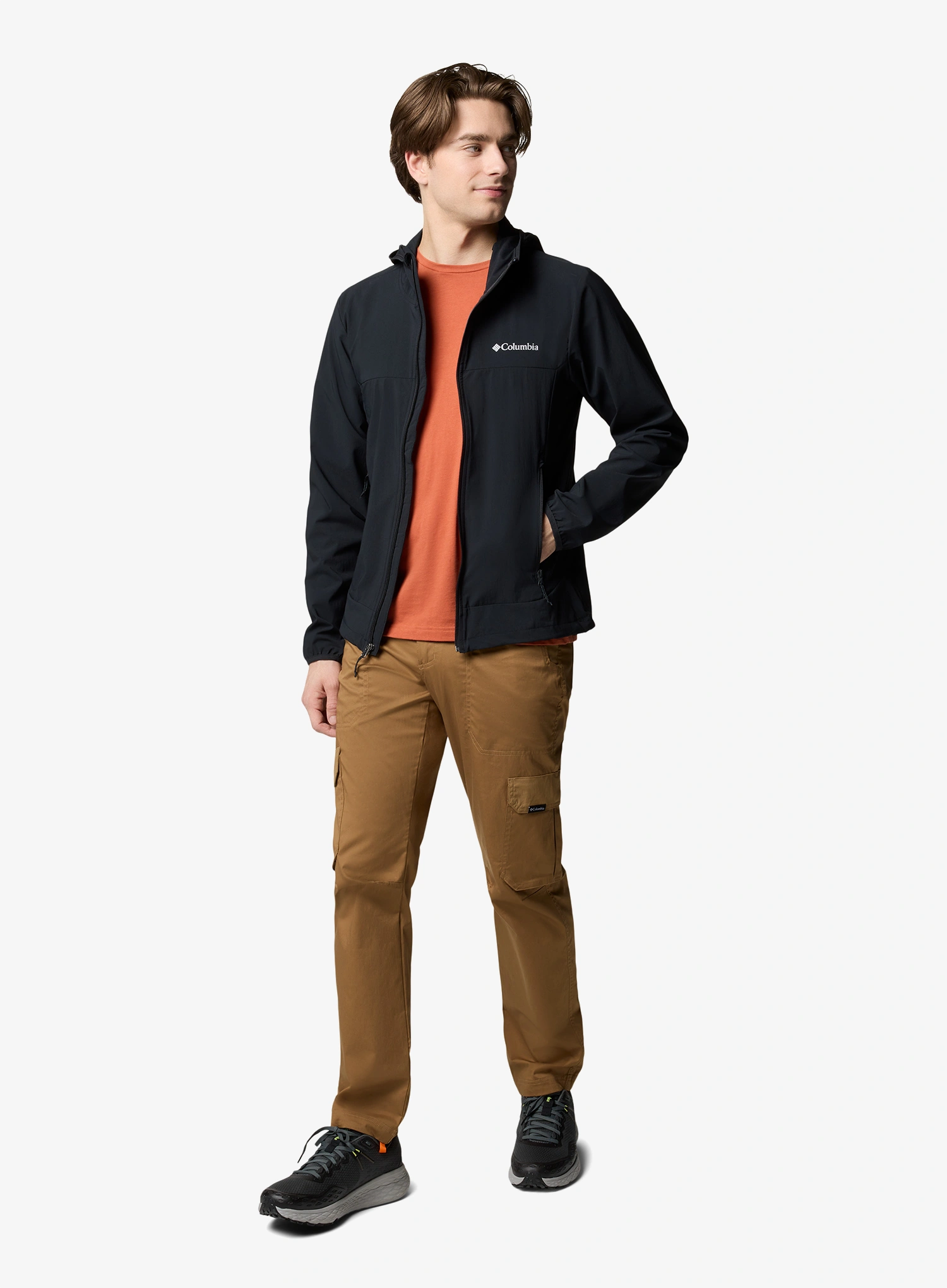 Geaca Softshell Columbia Heather Canyon II Hooded Jacket - black