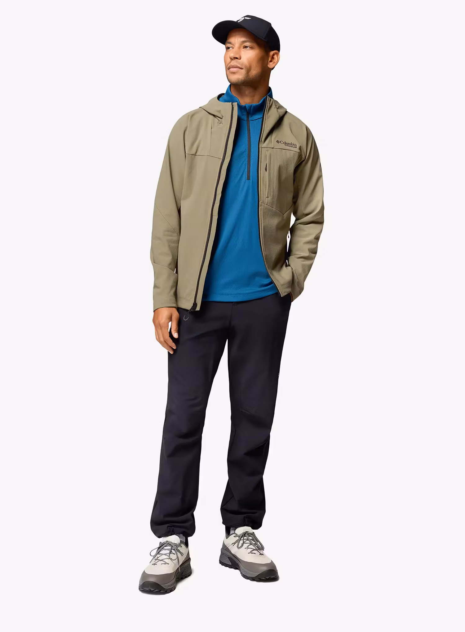 Geaca Softshell Columbia Tennent Mountain Hooded Softshell - stone green