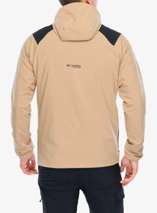 Geaca Softshell Columbia Triple Canyon Hooded Jacket - canoe/black
