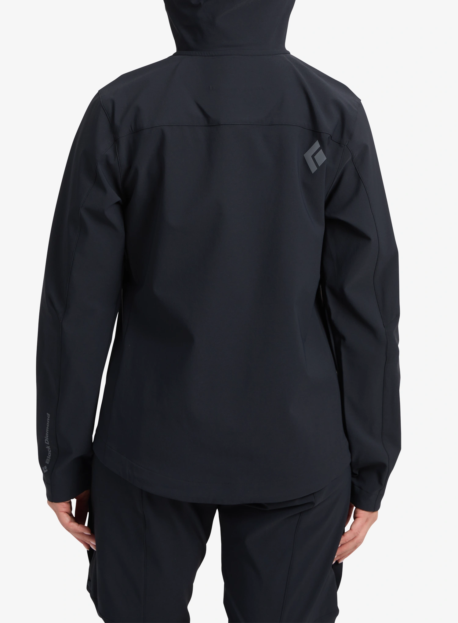 Geaca softshell femei Black Diamond Dawn Patrol Softshell - black/black