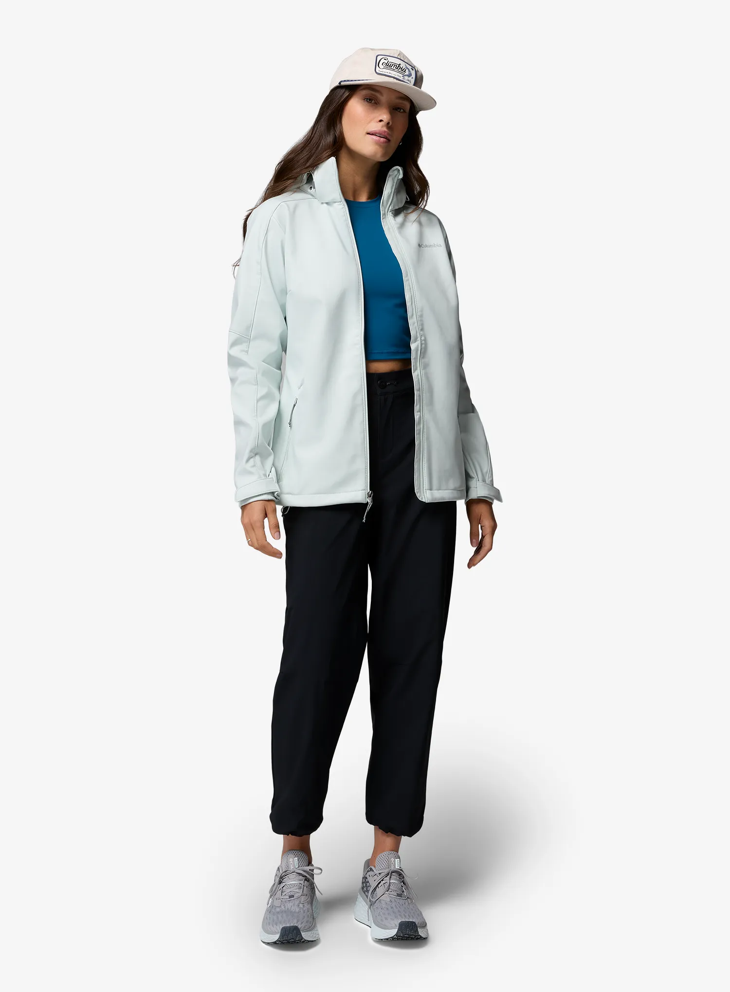 Geaca softshell femei Columbia Cascade Ridge II Jacket - tea light