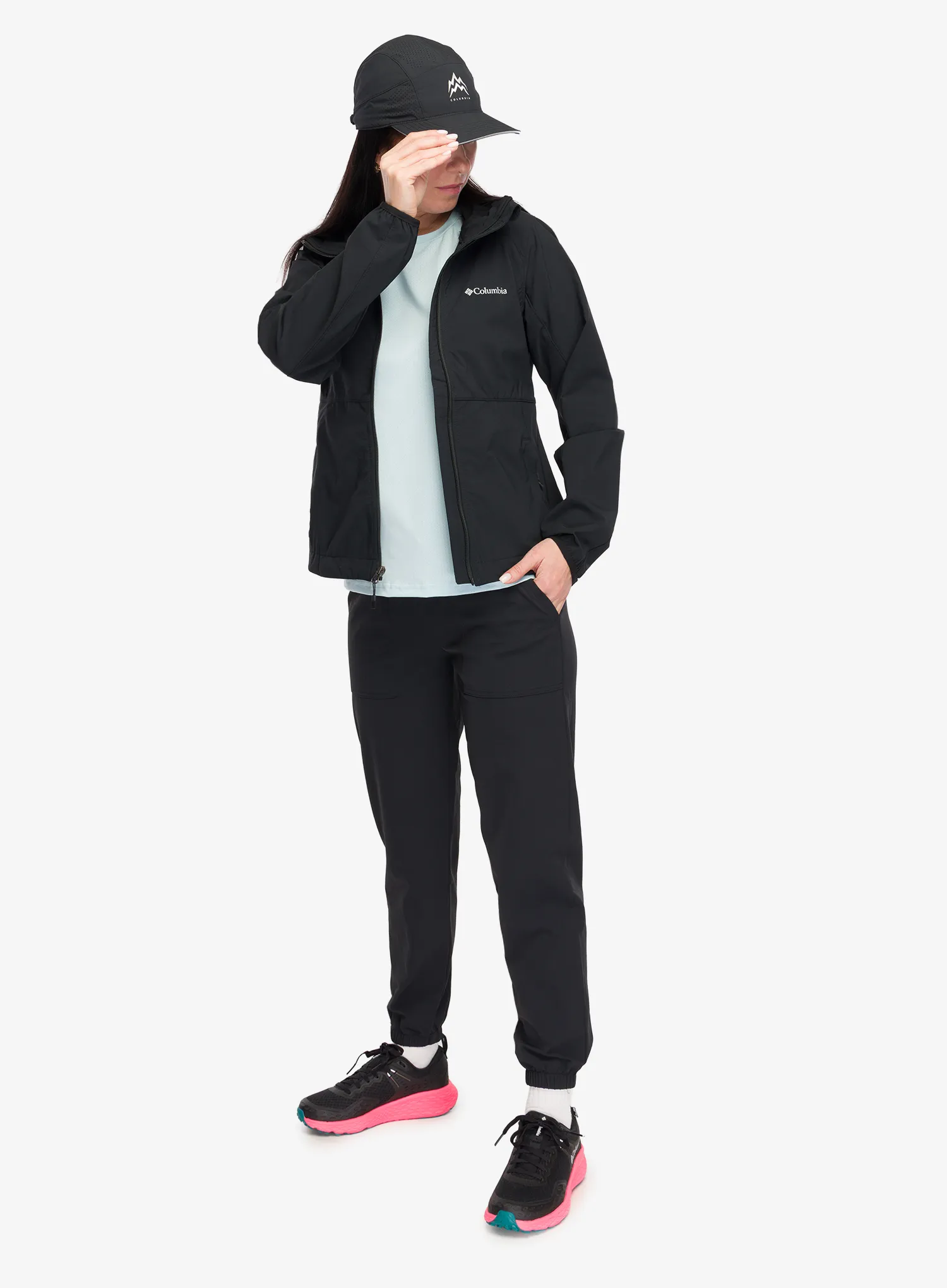 Geaca softshell femei Columbia Heather Canyon II Hooded Softshell - black