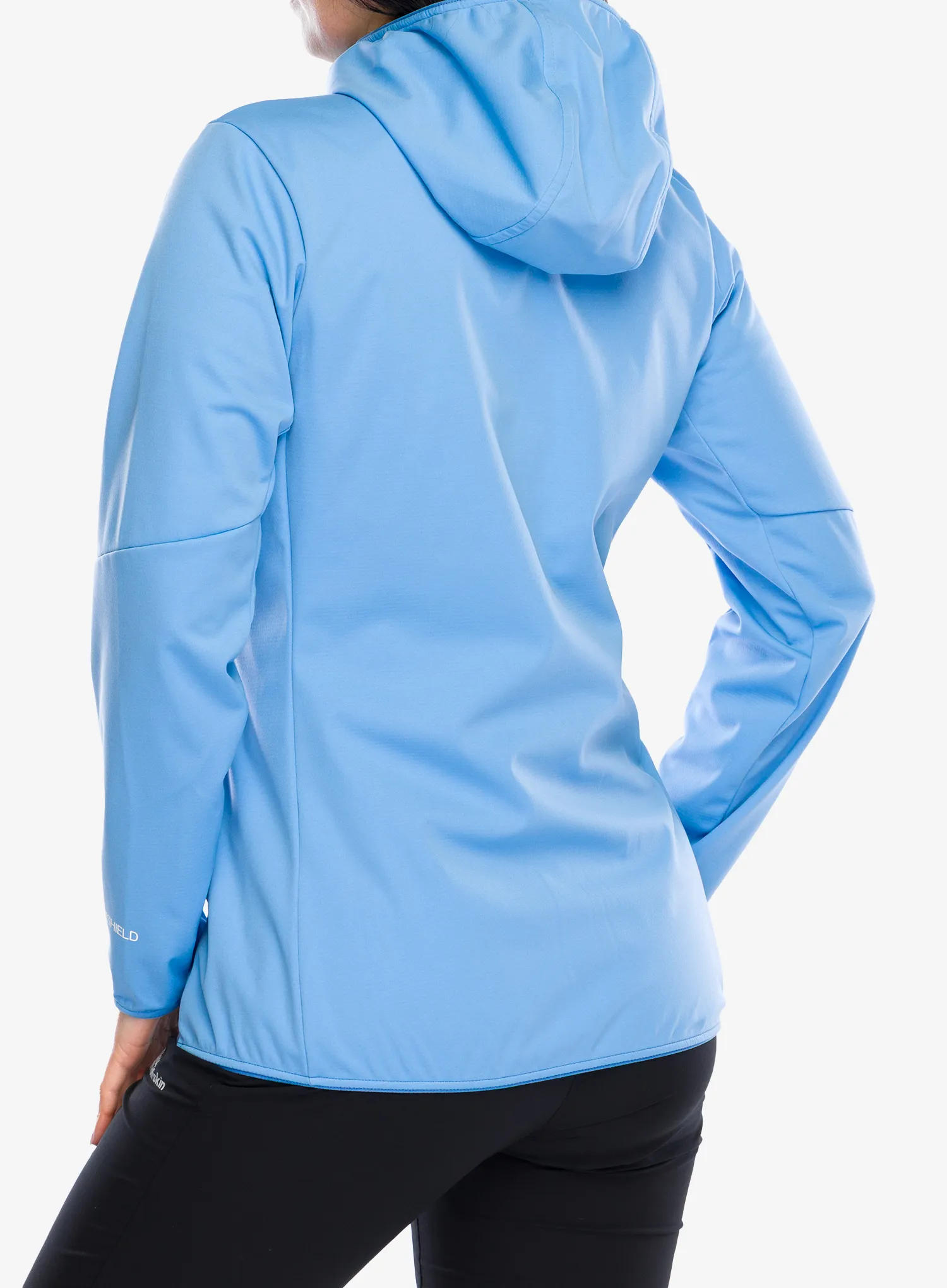 Geaca softshell femei Jack Wolfskin Feldberg Hoody - mid blue