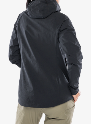 Geaca softshell femei Montane Khamsin Hoodie - black