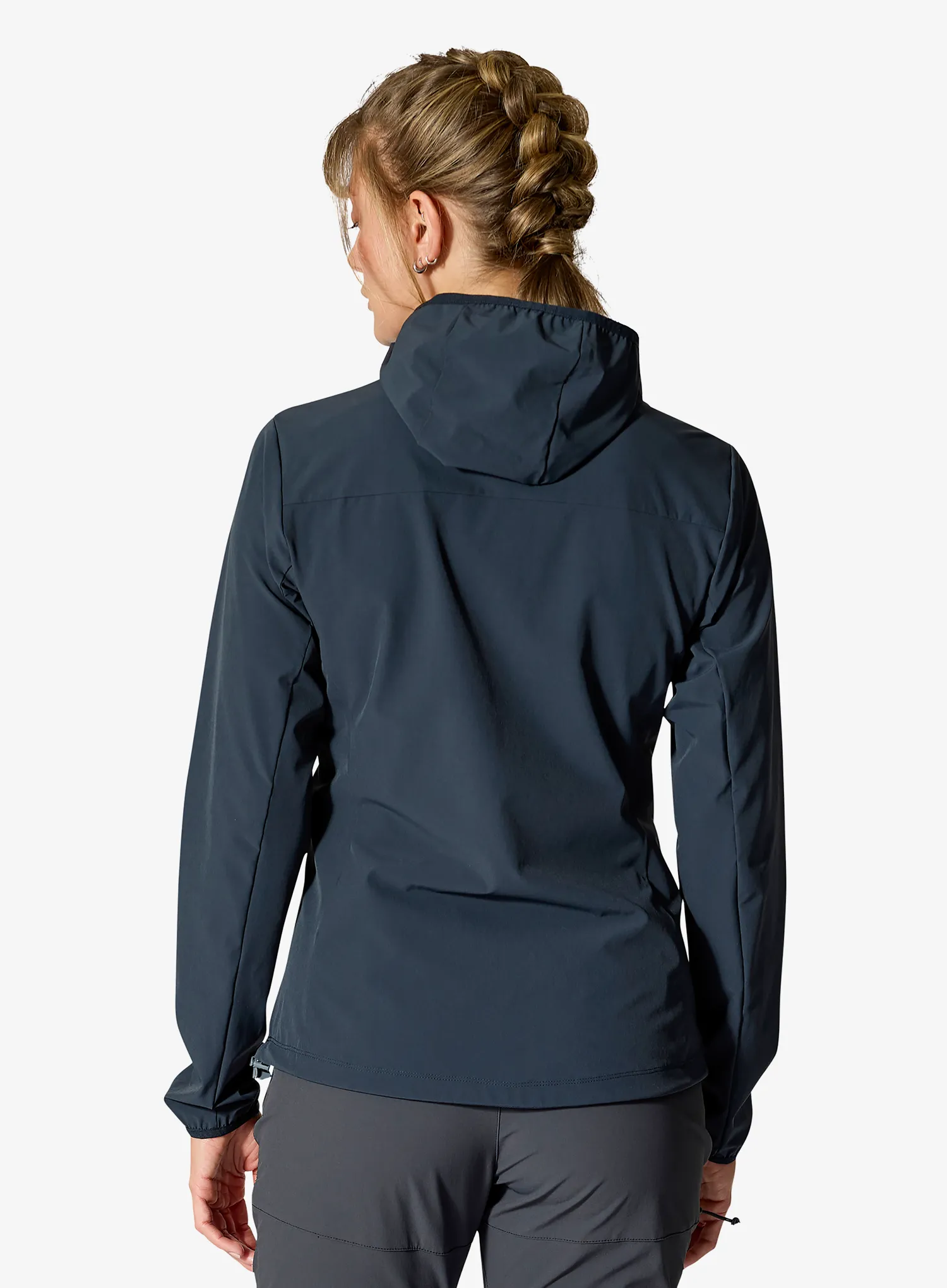 Geaca softshell femei Rab Borealis Hoody - beluga/beluga