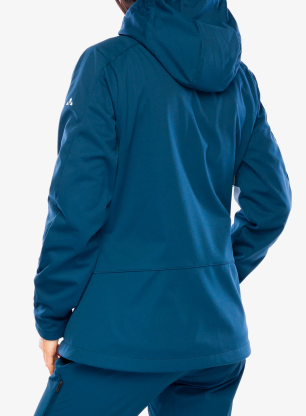 Geaca softshell femei Vaude All Year Elope Softshell Jacket II - dark sea