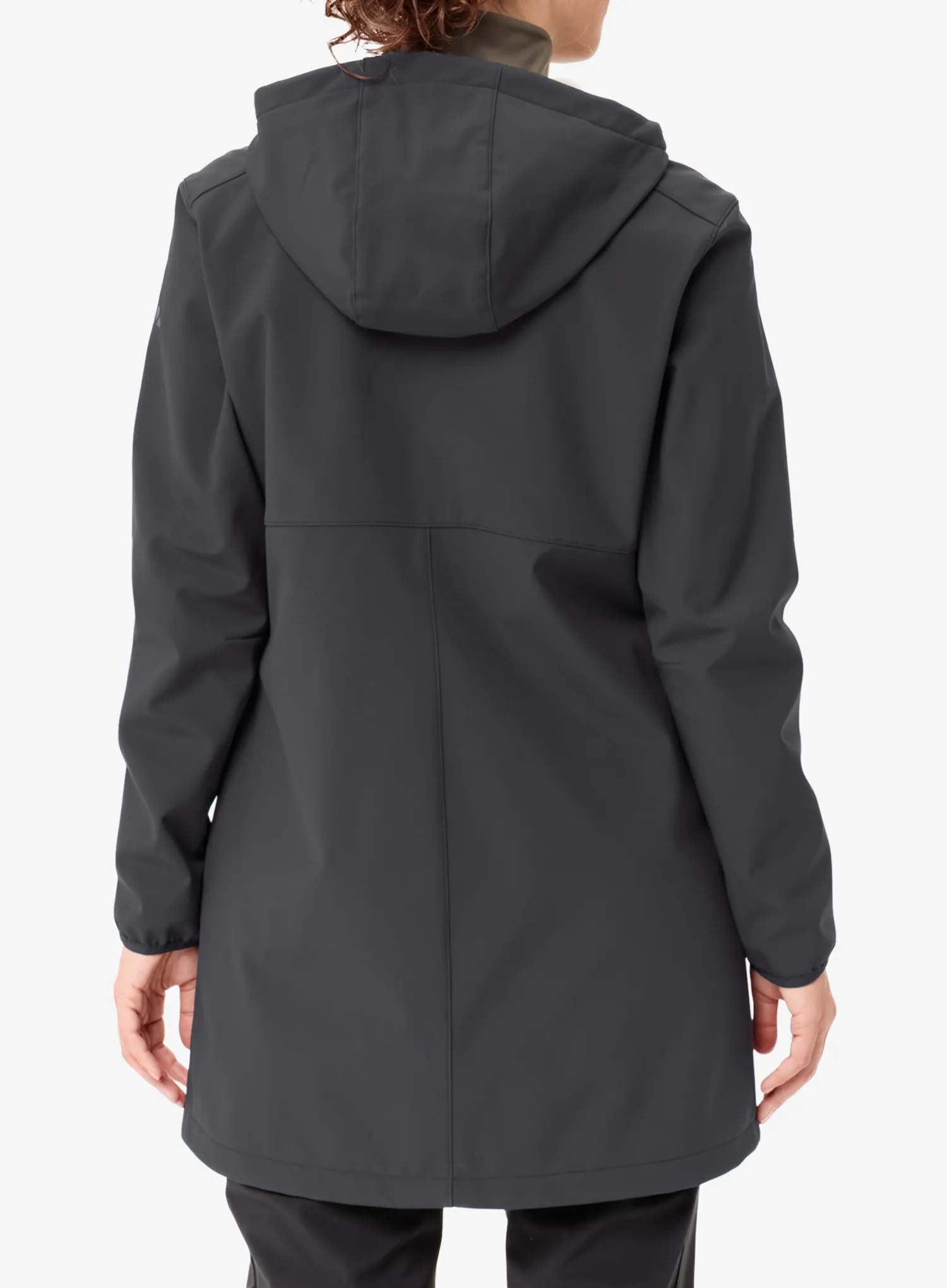 Geaca femei Vaude Moena Softshell Parka - phantom black