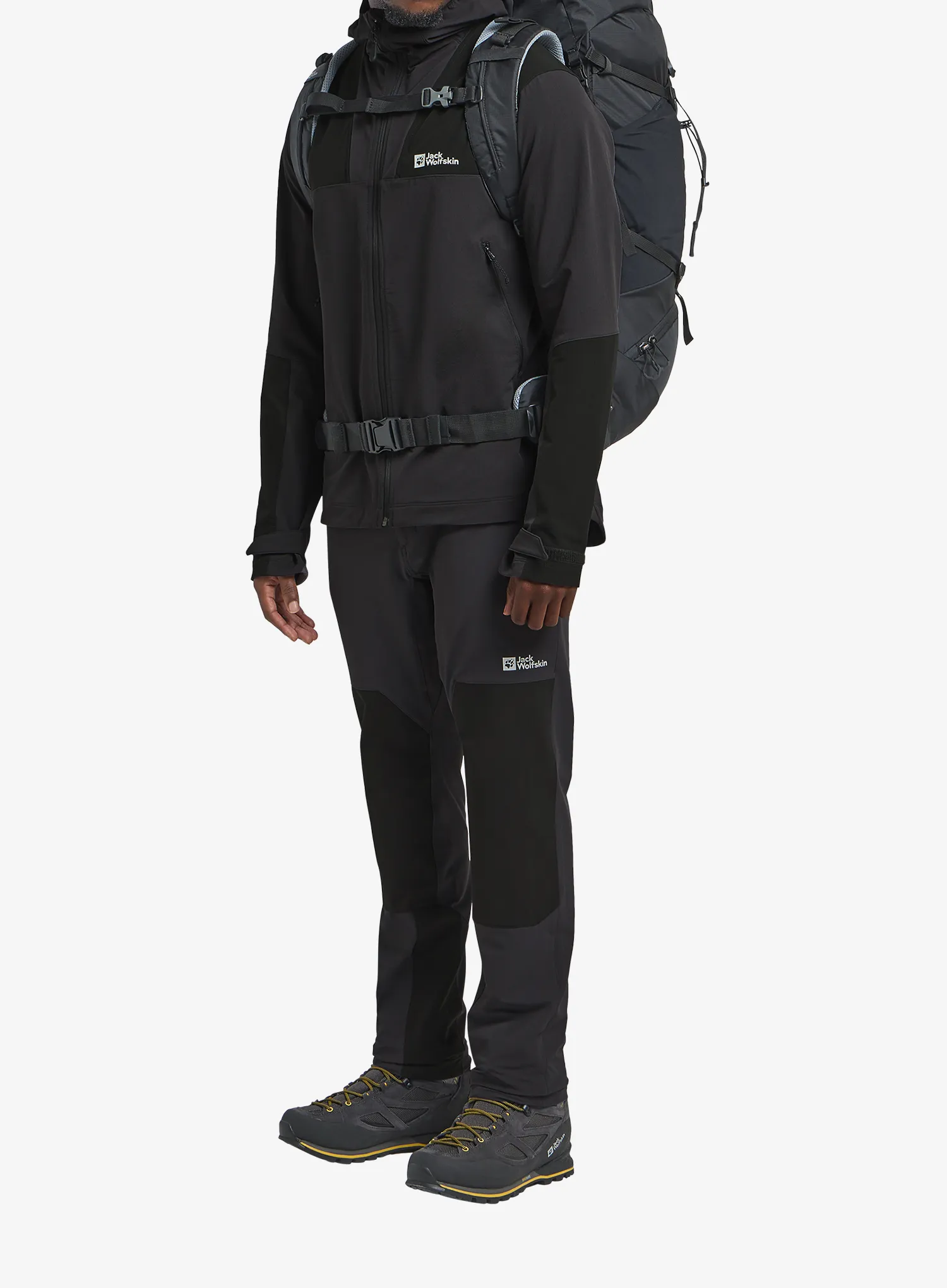 Geaca Softshell Jack Wolfskin Andur Jacket - phantom