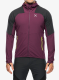 Geaca Softshell Montura Rise Hooded Jacket - wine red/sunny lime