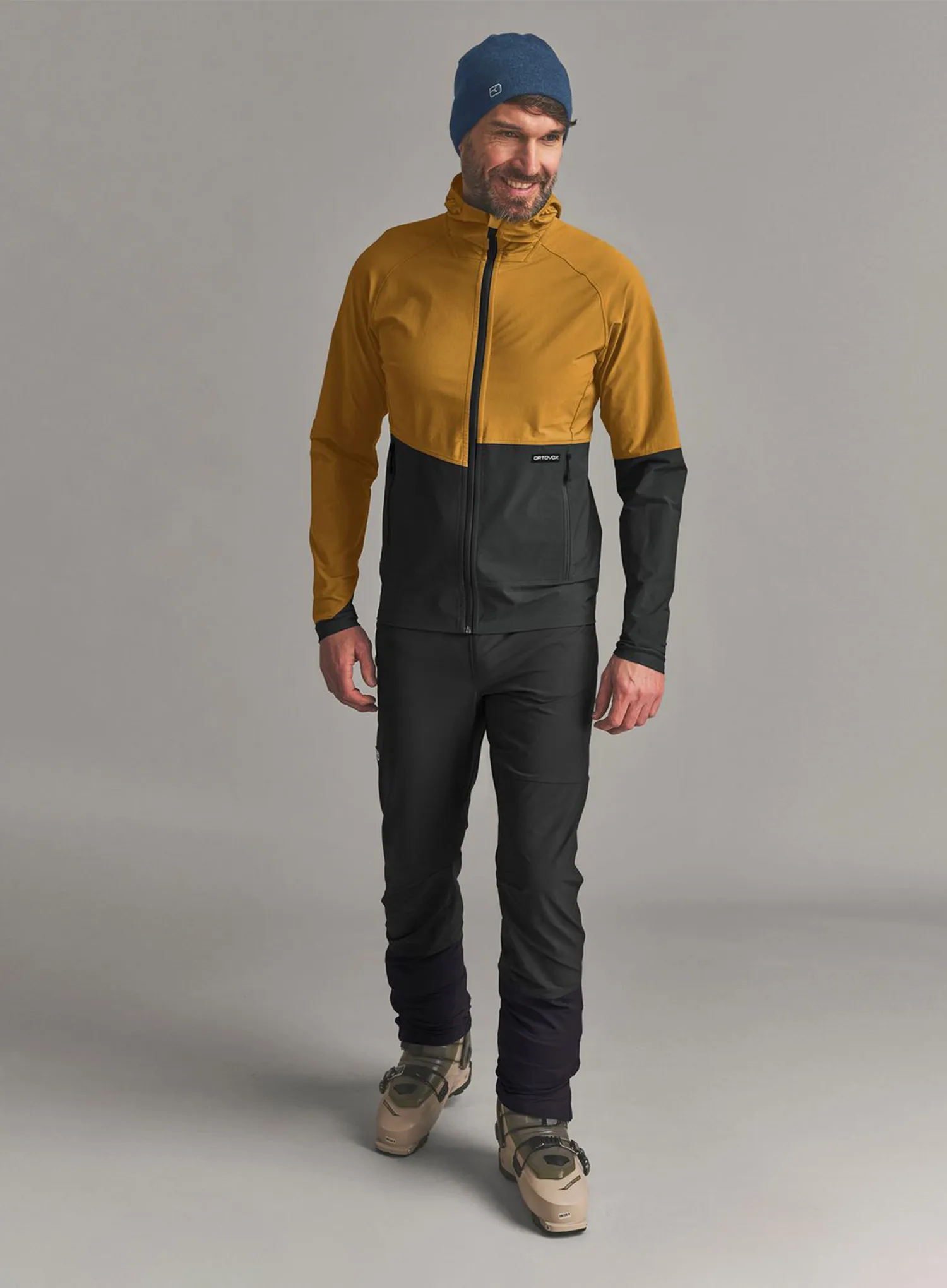 Geaca Softshell Ortovox Venet Softshell Hooded Jacket - dark cumin
