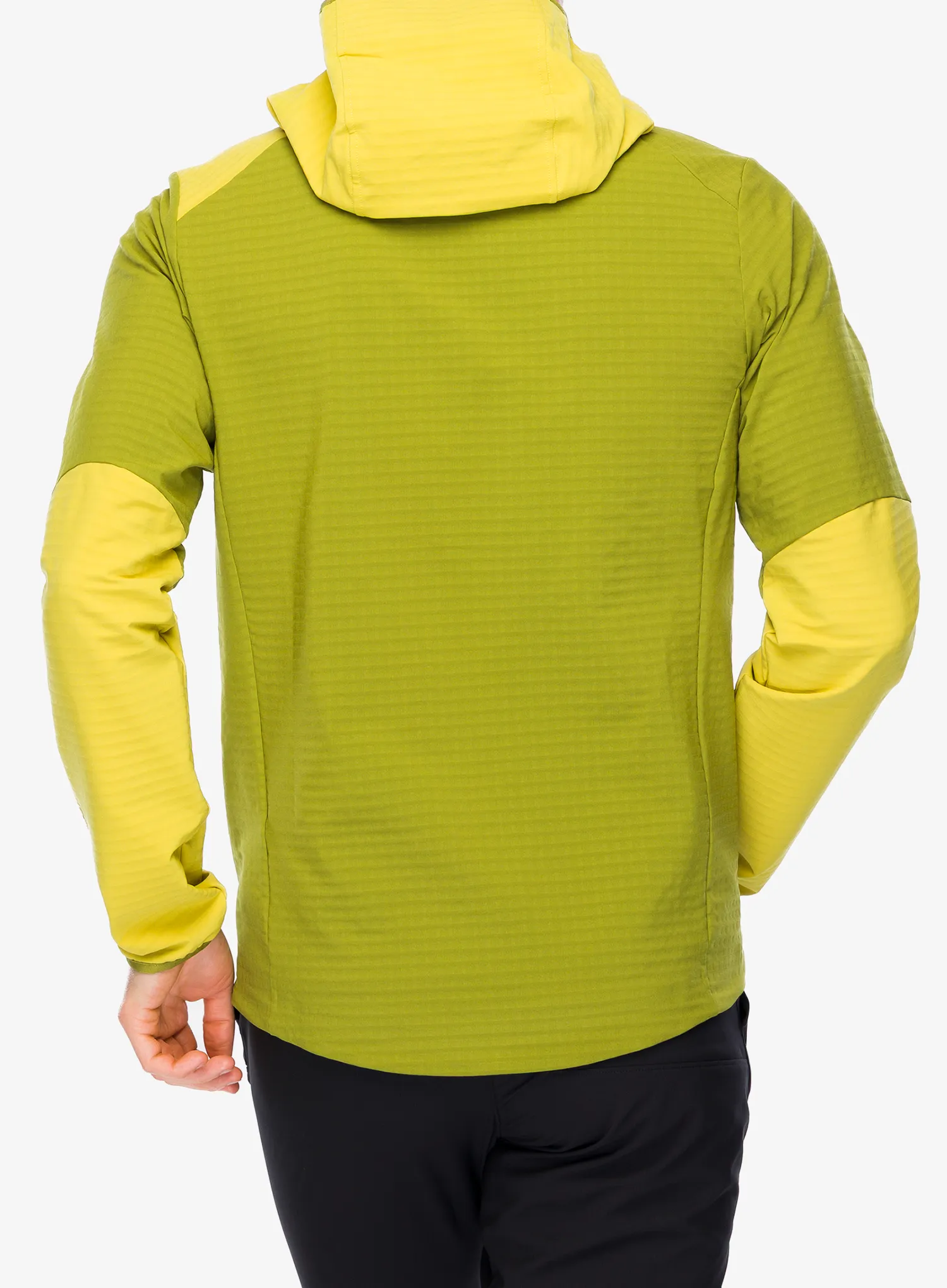 Geaca Softshell Patagonia R1 TechFace Hoody - graze green