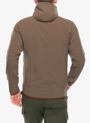 Geaca Softshell Patagonia R2 TechFace Hoody - marlow brown
