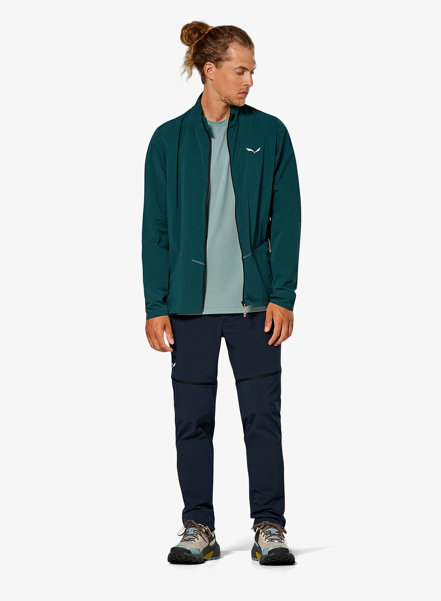 Geaca Softshell Salewa Pedroc Dst Light Jacket - pond blue