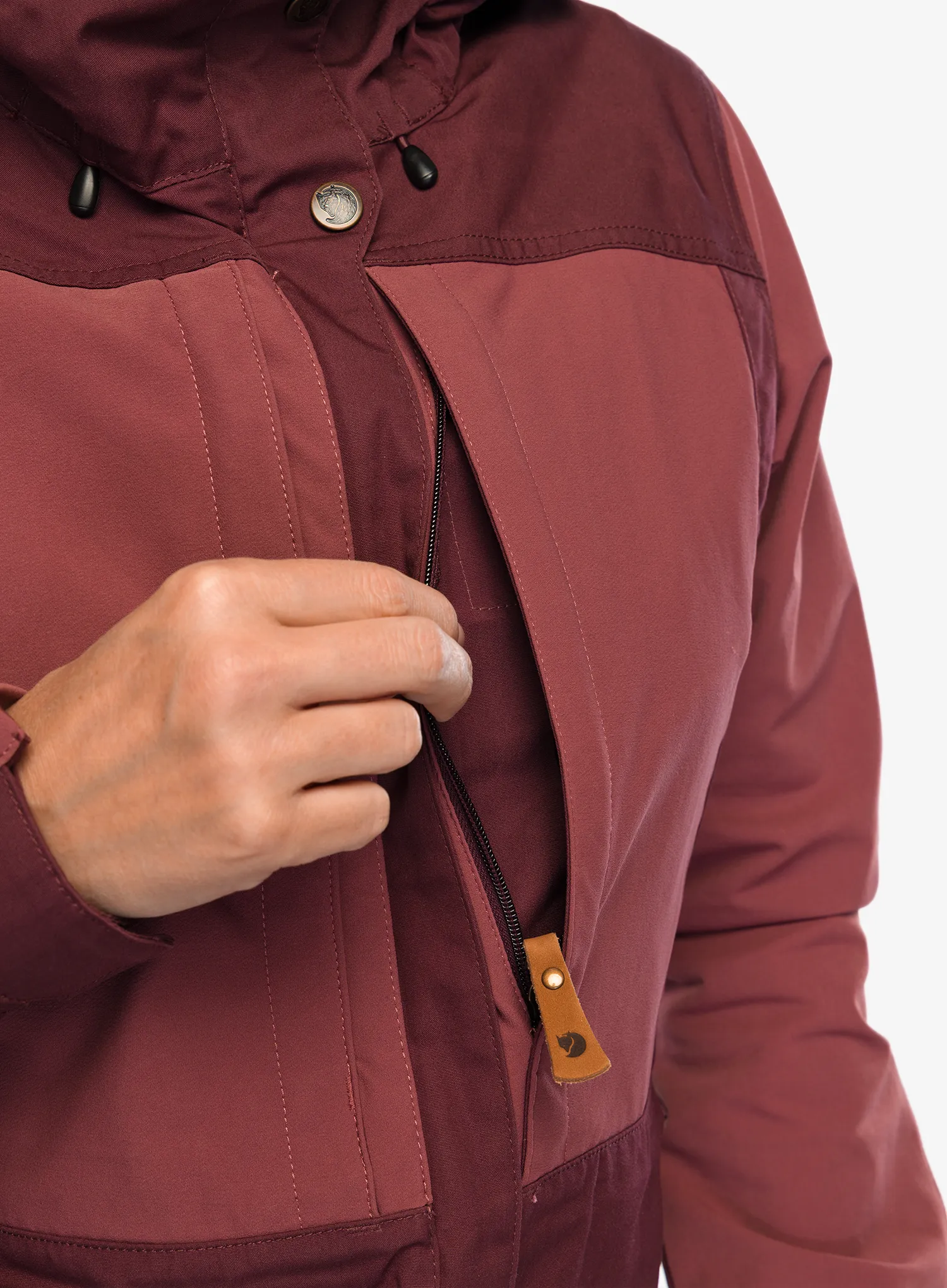Geaca femei Fjallraven Keb Jacket - port/mesa purple | 8a.ro