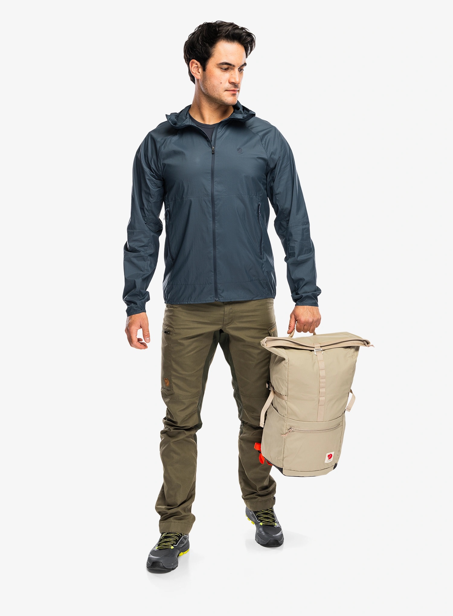 Geaca de vant Fjallraven Keb Latt Wind Jacket - mountain blue