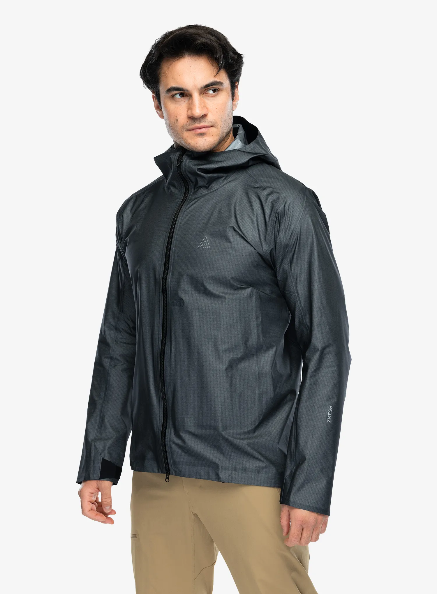 Geaca impermeabila 7Mesh Guardian Air Jacket - graphite