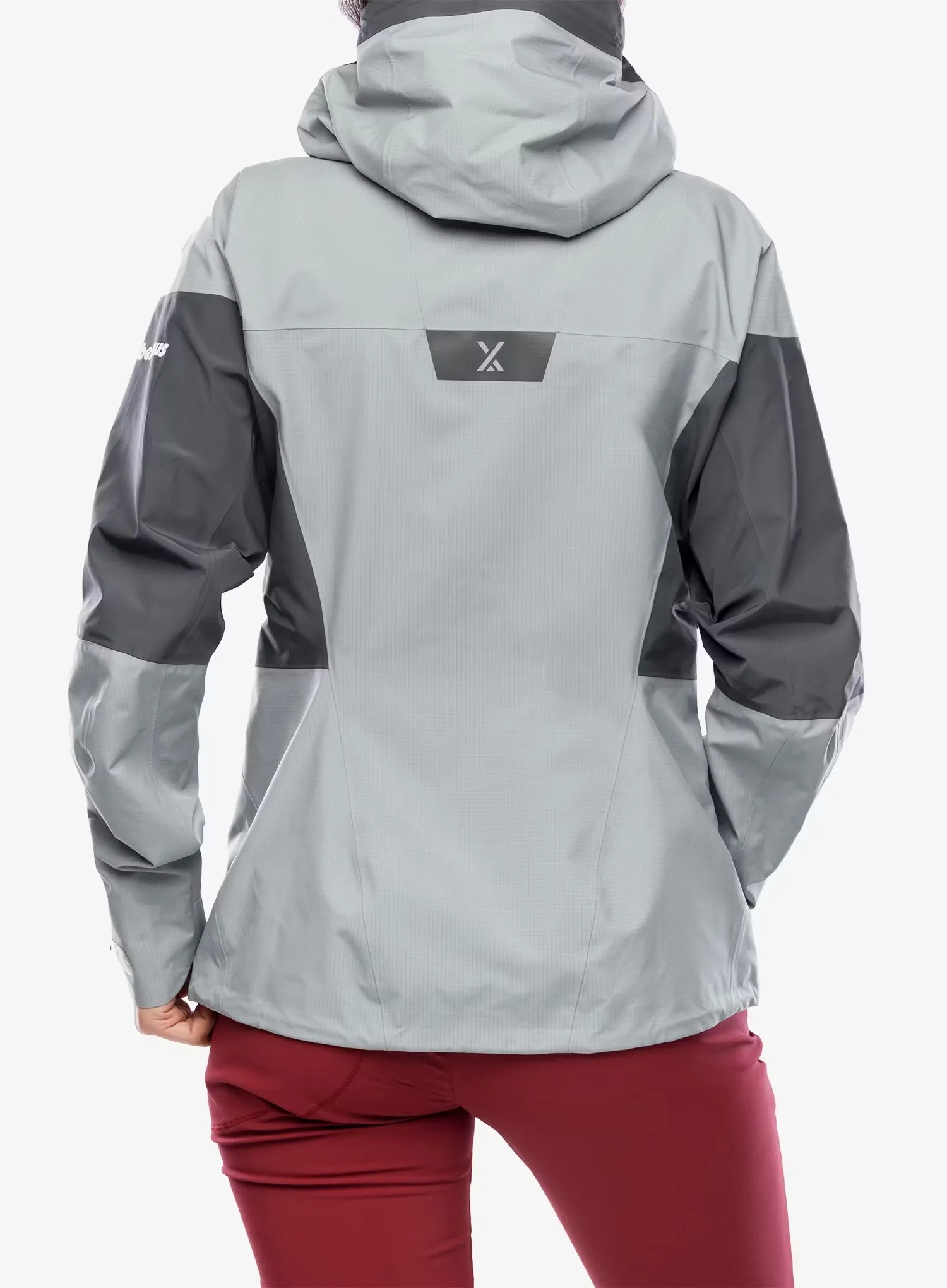 Geaca impermeabila femei Berghaus MTN Guide Alpine Pro Jacket - monument/grey pinstripe