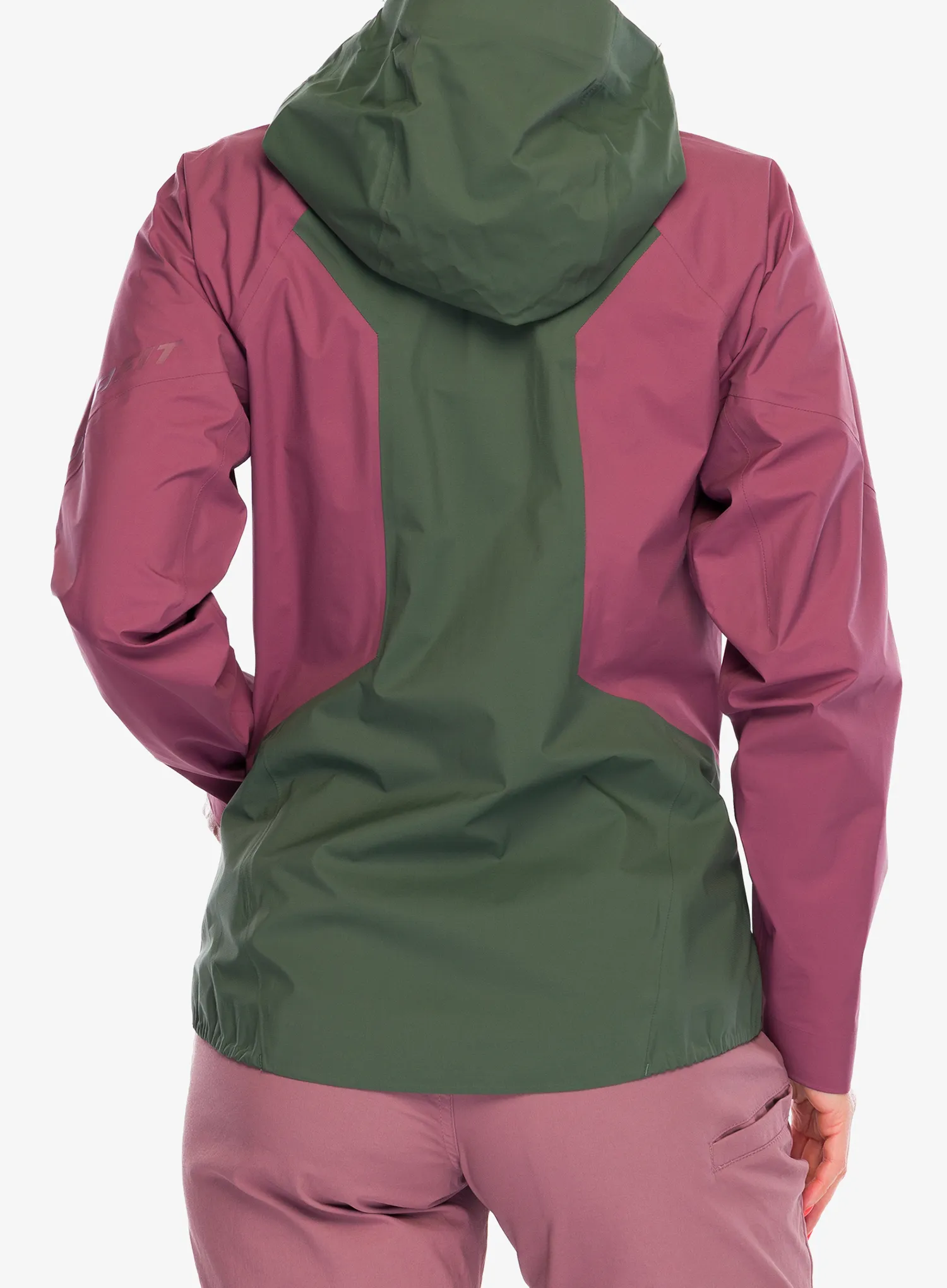 Geaca impermeabila femei Dynafit Transalper 3L Jacket - dark rose/thyme
