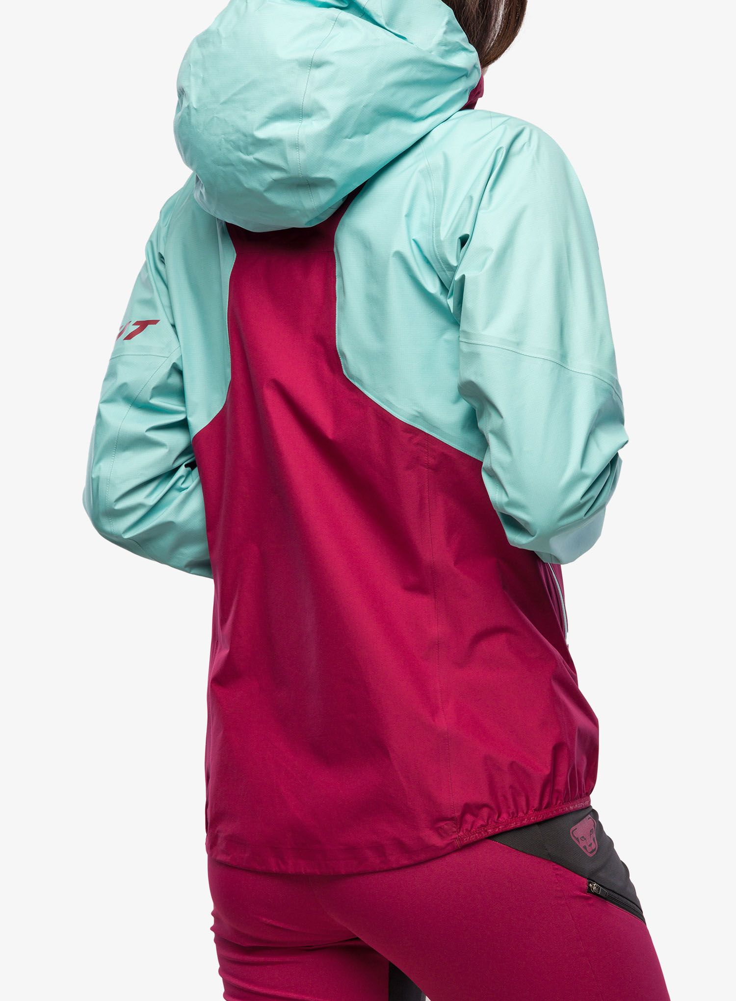 Geaca impermeabila femei Dynafit Transalper GTX Jacket  - marine blue/beet red