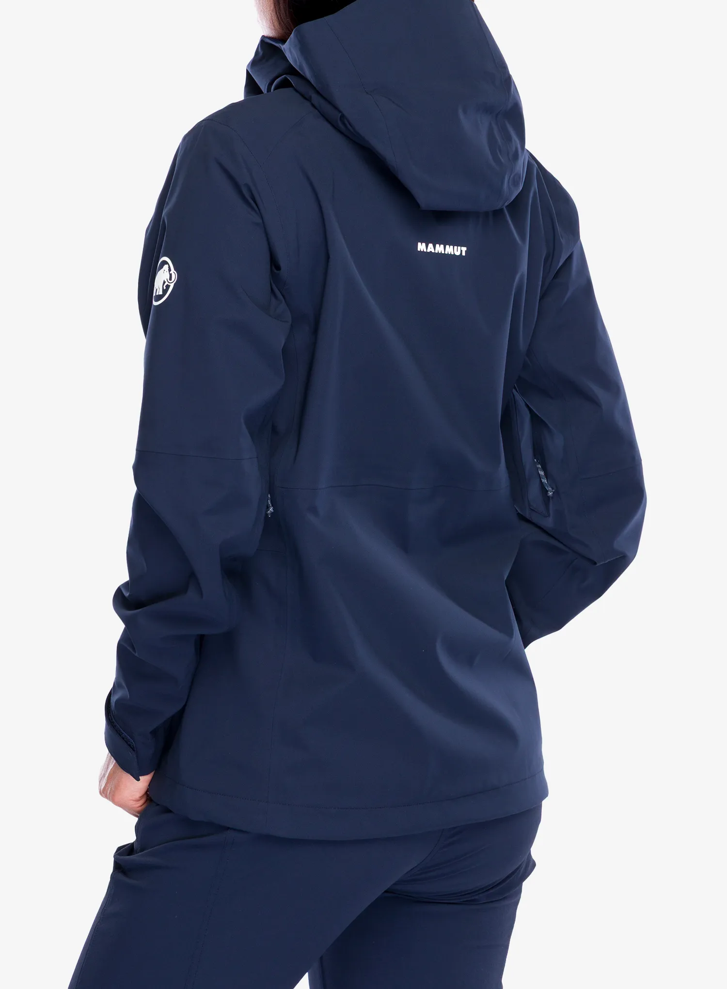 Geaca impermeabila femei Mammut Linard Guide HS Hooded Jacket - marine