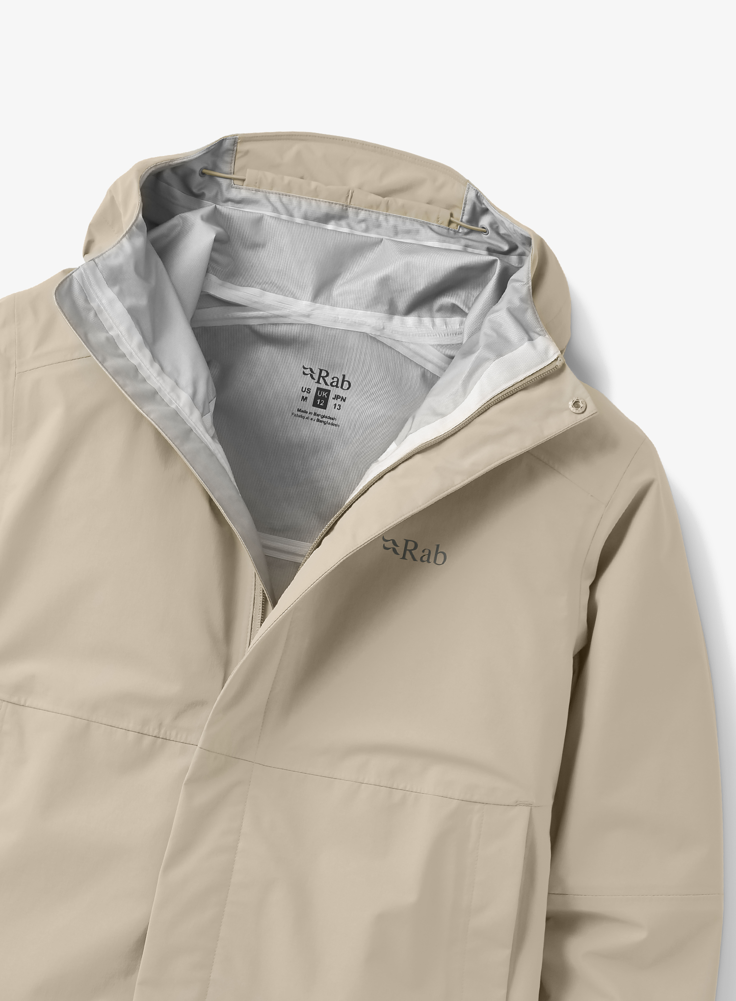 Geaca impermeabila femei Rab Firewall Jacket - dark pebble