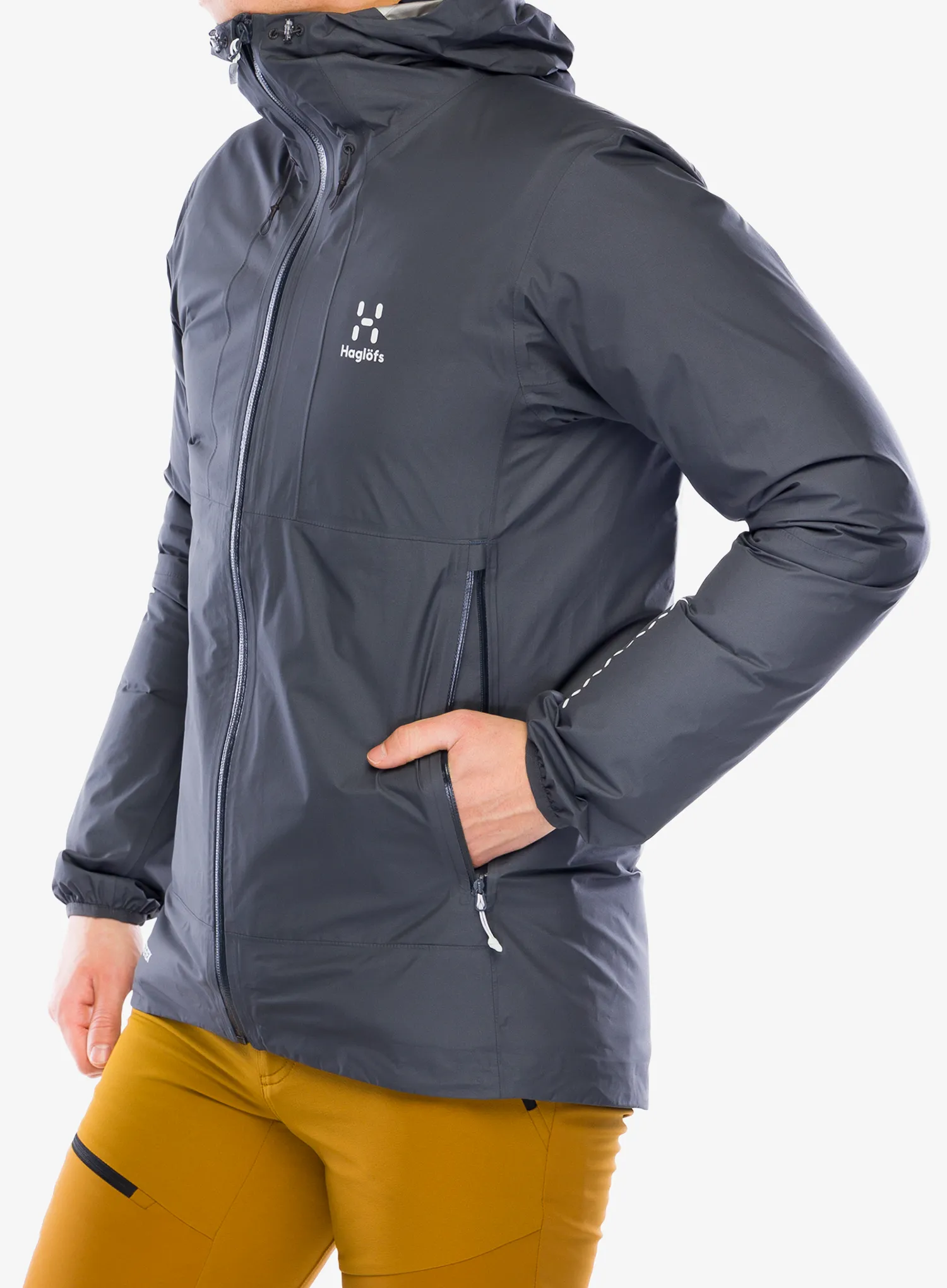 Geaca impermeabila Haglofs L.I.M GTX Jacket - magnetite | 8a.ro