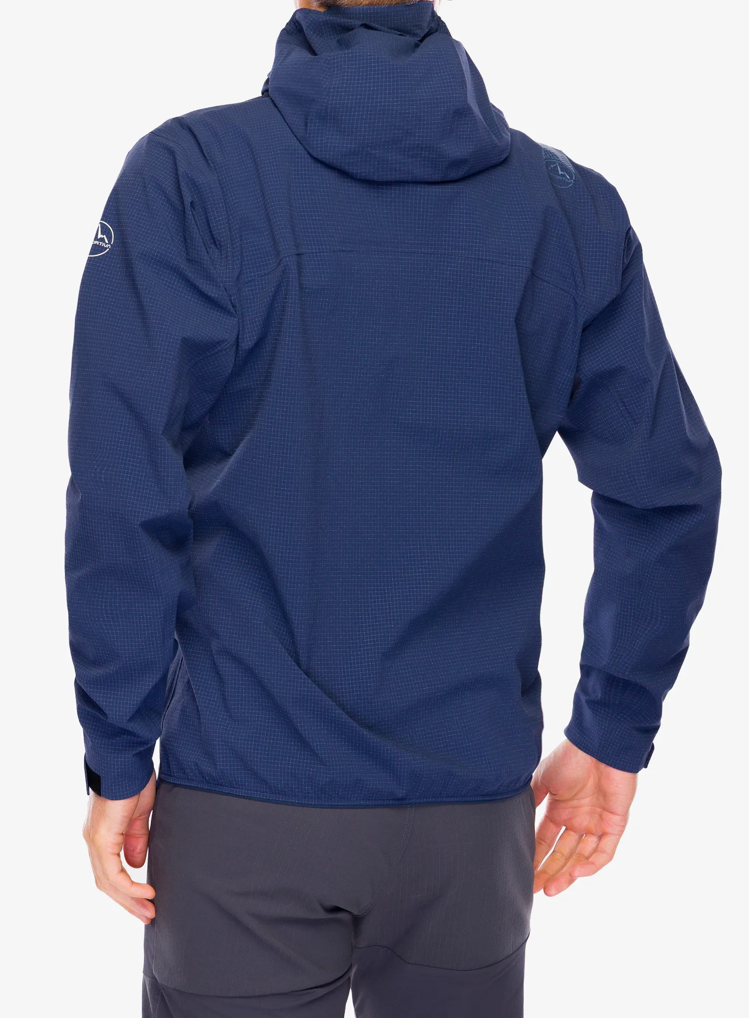 Geaca impermeabila La Sportiva Helixir Shell Jacket - night sky/chalk