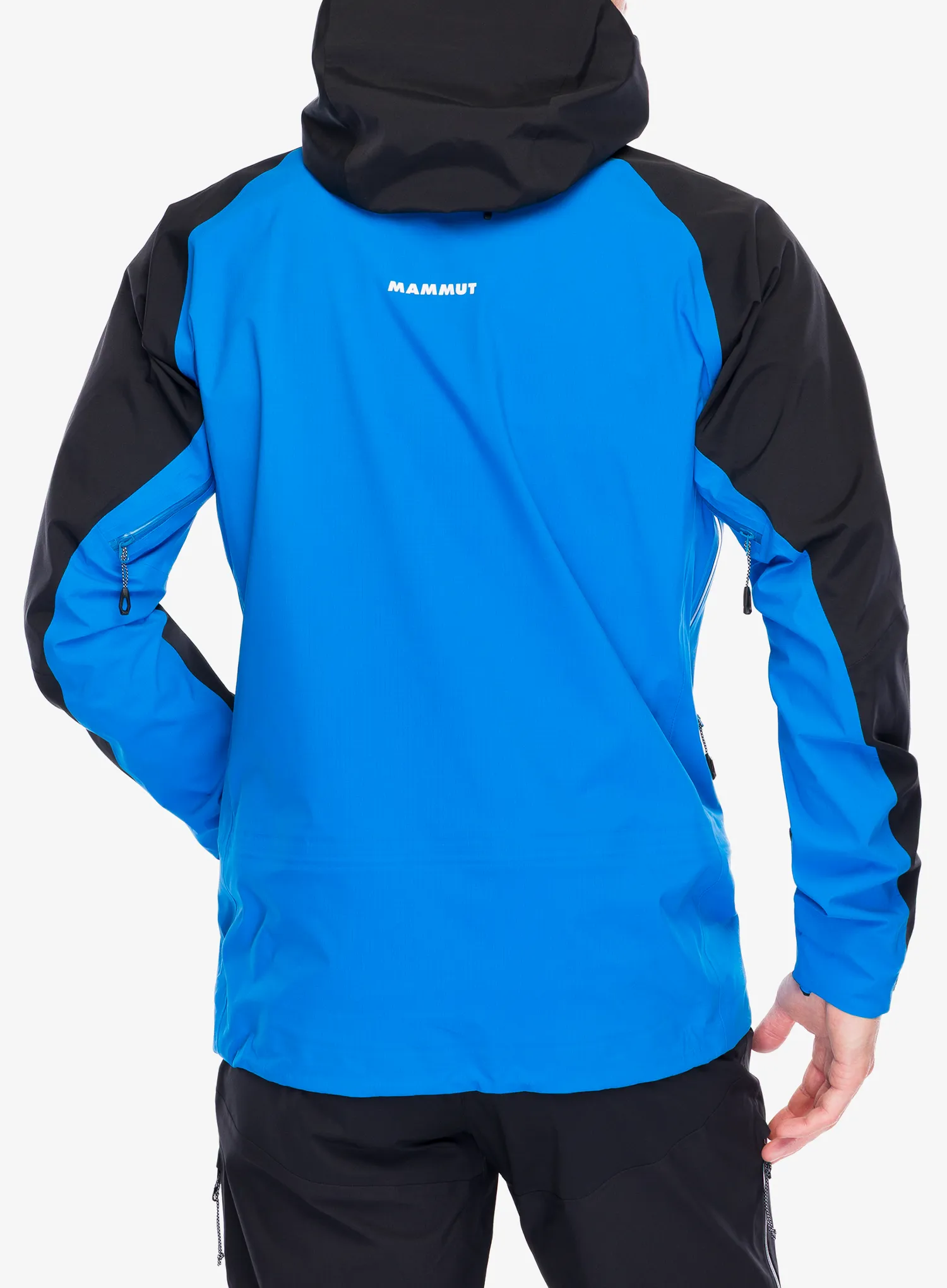 Geaca impermeabila Mammut Taiss Pro HS Hooded Jacket - glacier blue/black