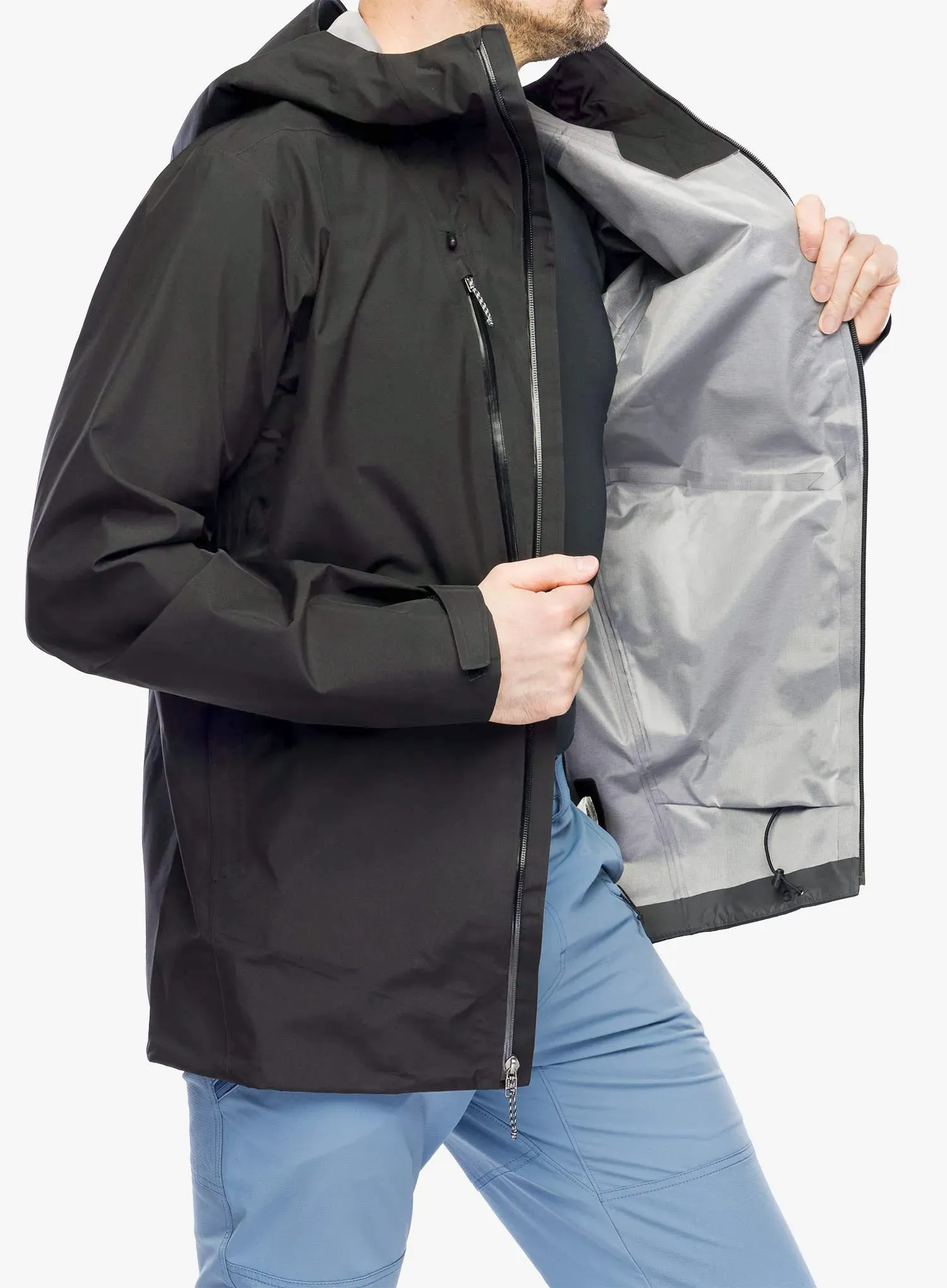 Geaca impermeabila Patagonia Triolet Jkt - black