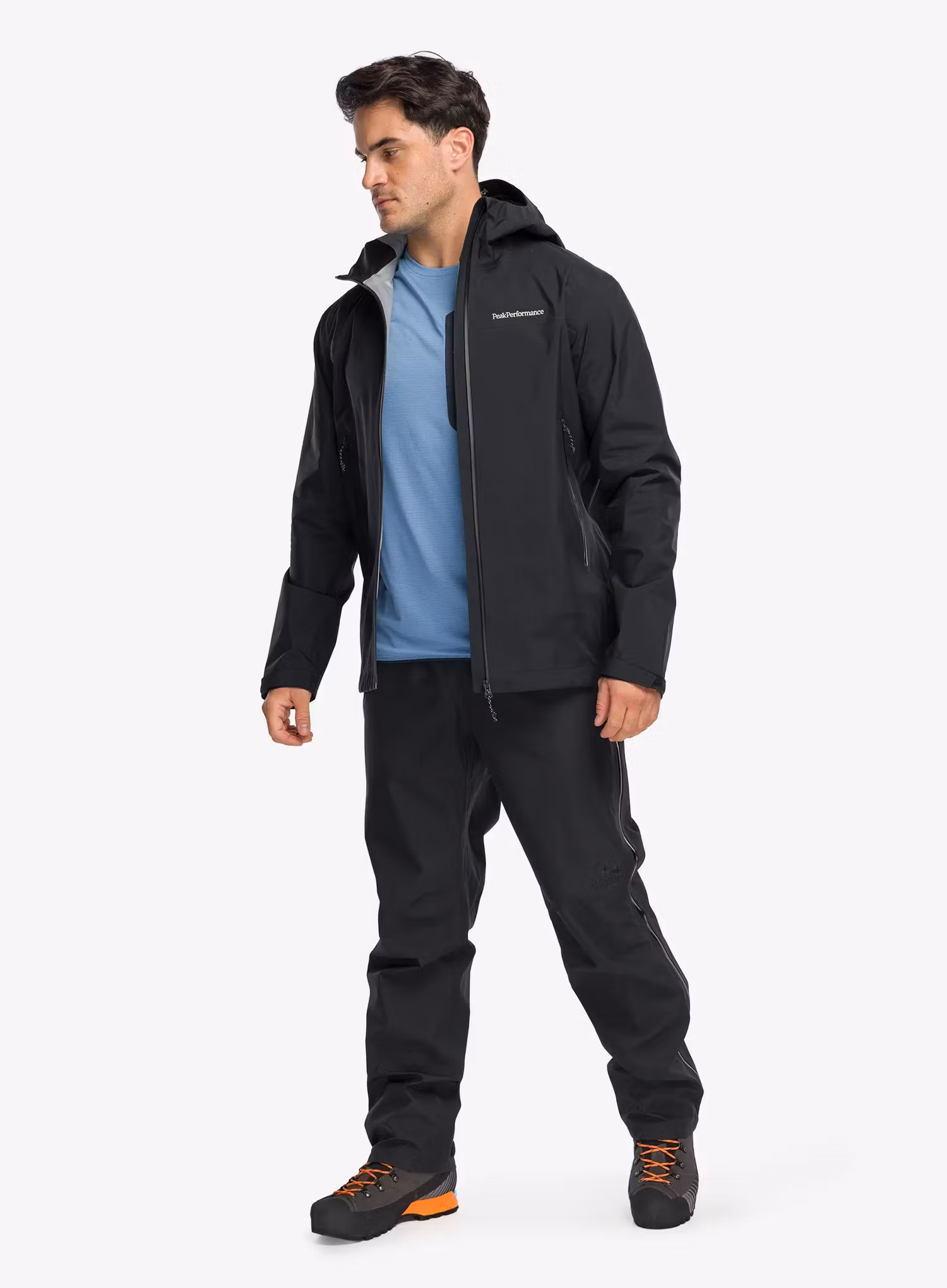 Geaca impermeabila Peak Performance Treeline GORE-TEX 3L Shell Jacket - black