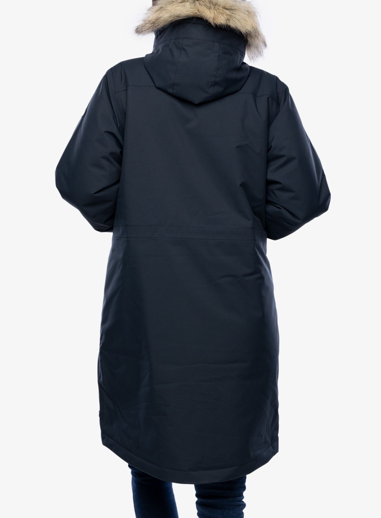Scurta lunga de iarna femei Fjallraven Nuuk Lite Parka - d.navy