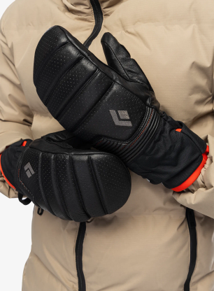 Manusi cu un deget Black Diamond Progression Mitts - black