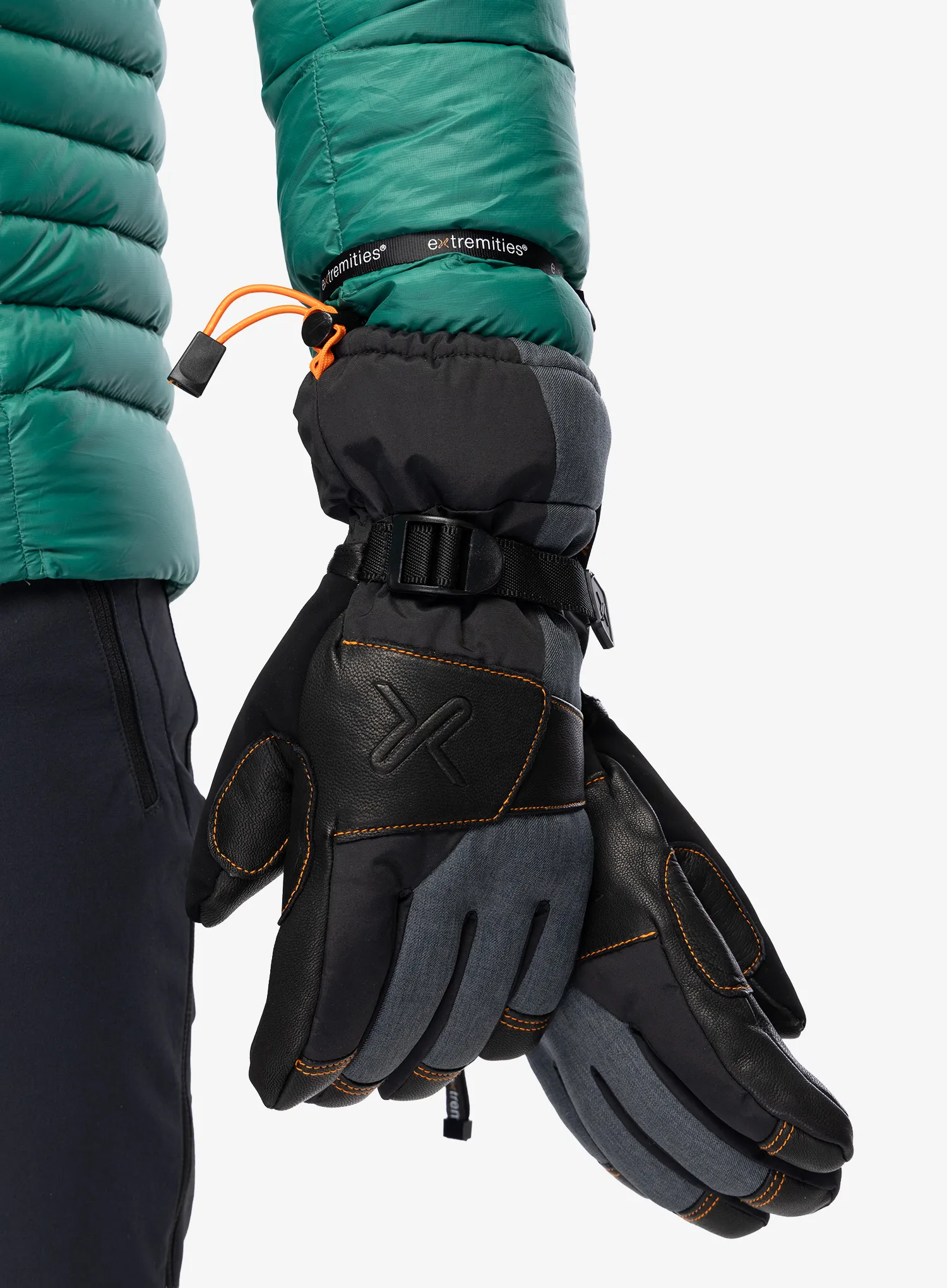 Manusi cu un deget Extremities Torres Peak Mitt - grey/black