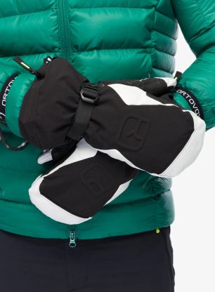 Manusi cu un deget Ortovox Merino Freeride Mitten - blk raven