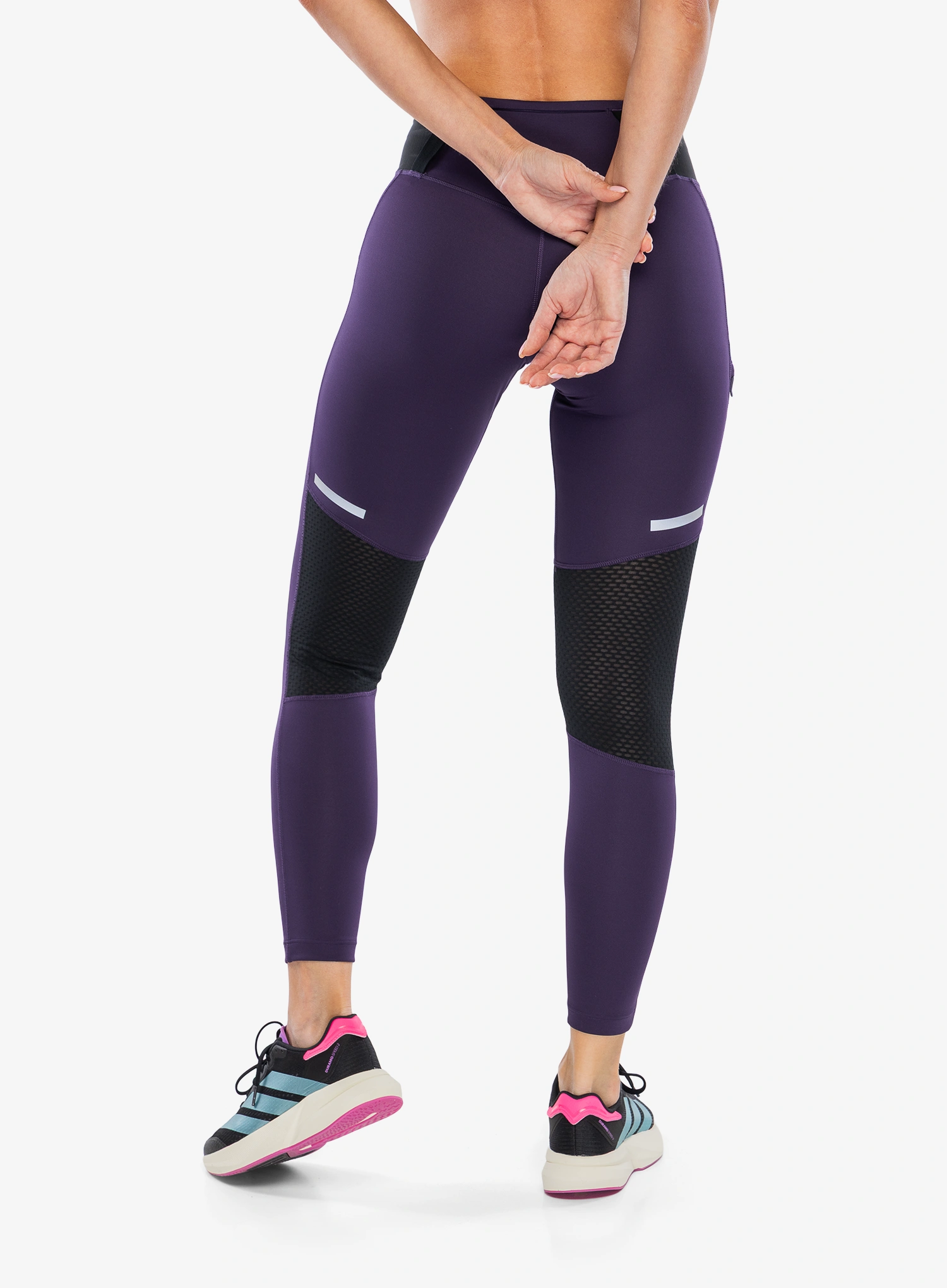 Pantaloni strâmți de damă adidas TERREX Xperior Leggings - aurora plum