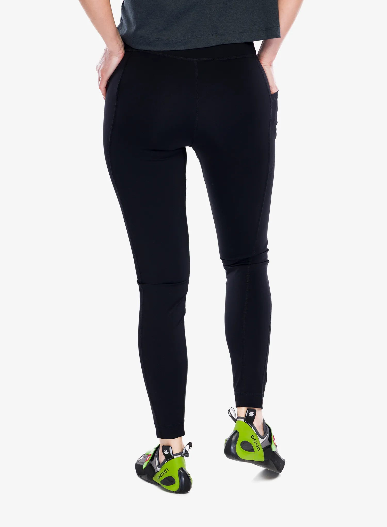Pantaloni strâmți de damă Black Diamond Session Tights - black
