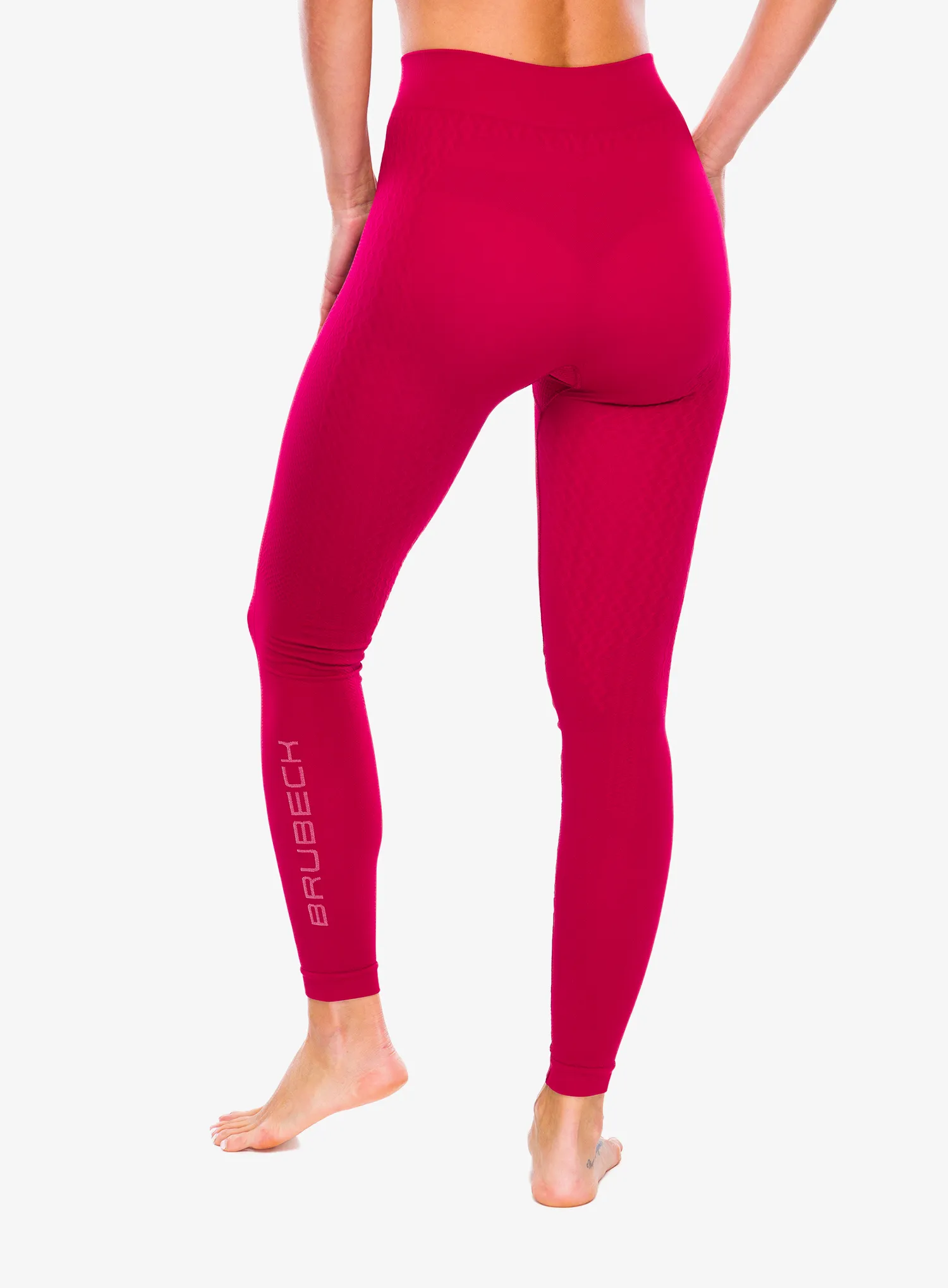 Colanti termici femei Brubeck Extreme Thermo Pant - burgundy