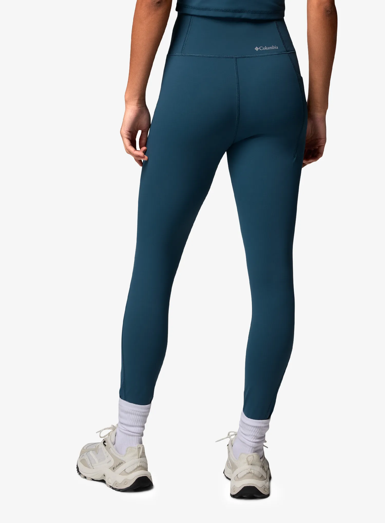 Pantaloni strâmți de damă Columbia Loneridge Legging - everblue