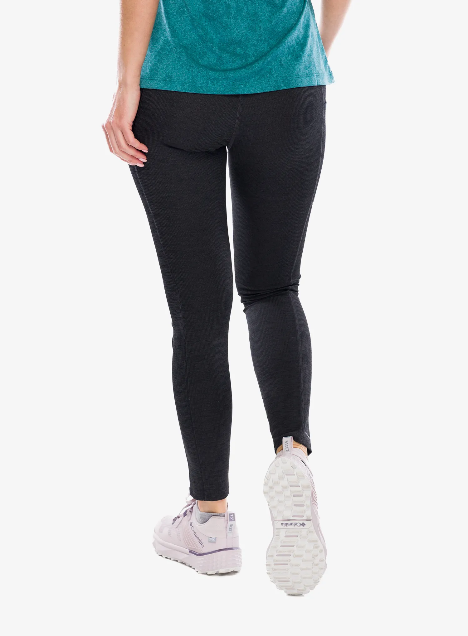 Pantaloni strâmți de damă Columbia Move Legging - black heather