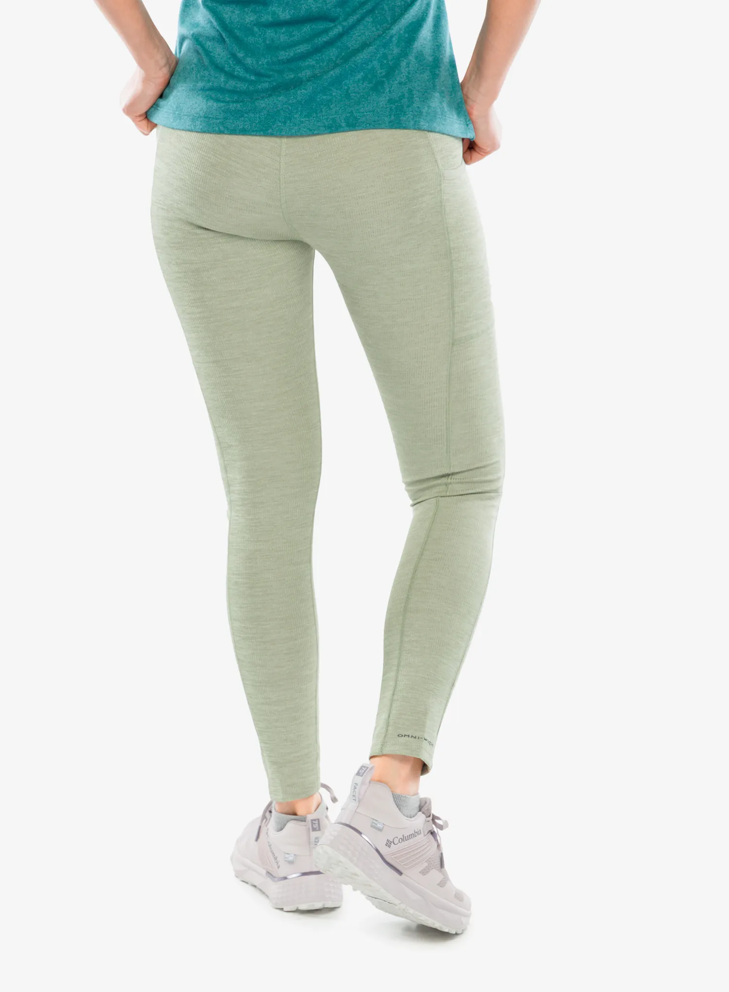 Pantaloni strâmți de damă Columbia Move Legging - safari heather