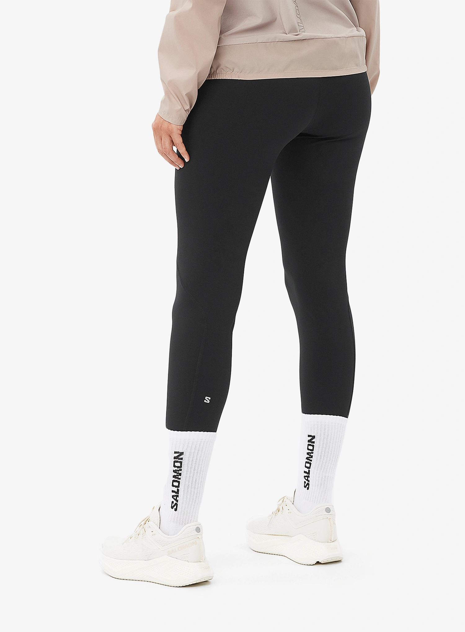 Colanti alergare femei Salomon Shkout Core Tights 28 - deep black