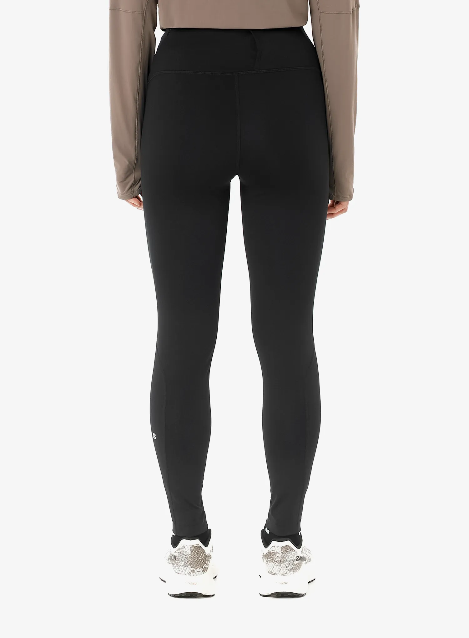 Colanti alergare femei Salomon Shkout Core Tights 28 - deep black