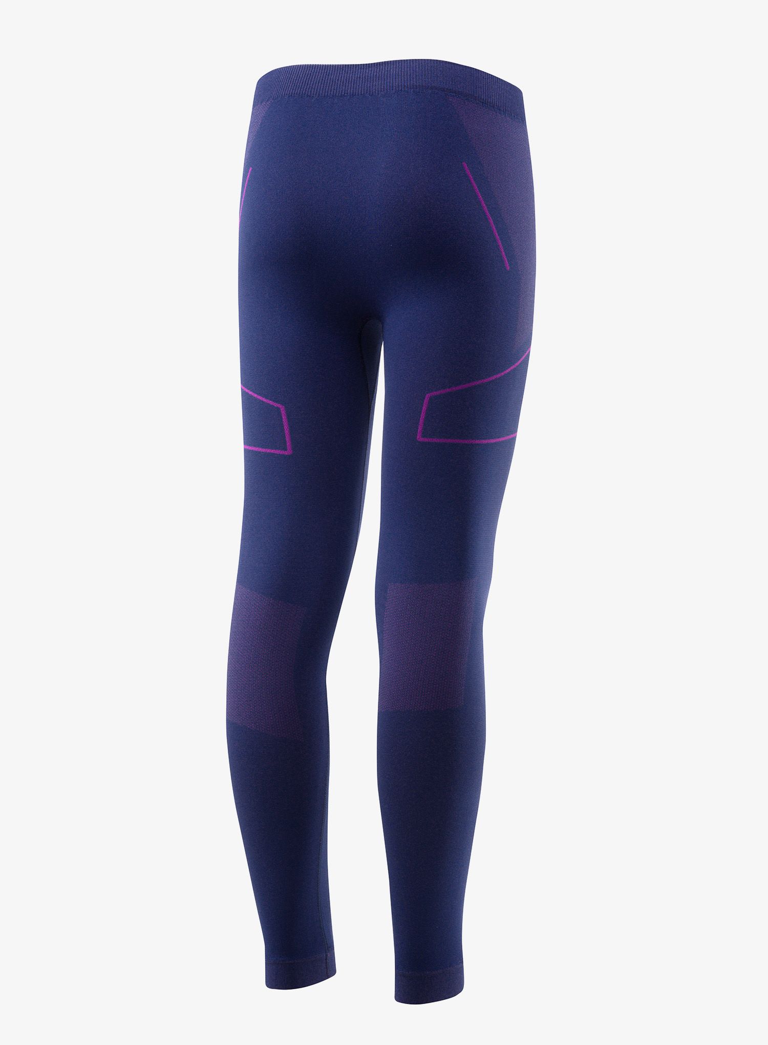 Colanți de antrenament Brubeck Thermo Junior - denim/violet