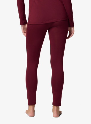 Colanti termici femei Columbia Midweight Stretch Tight - rich wine