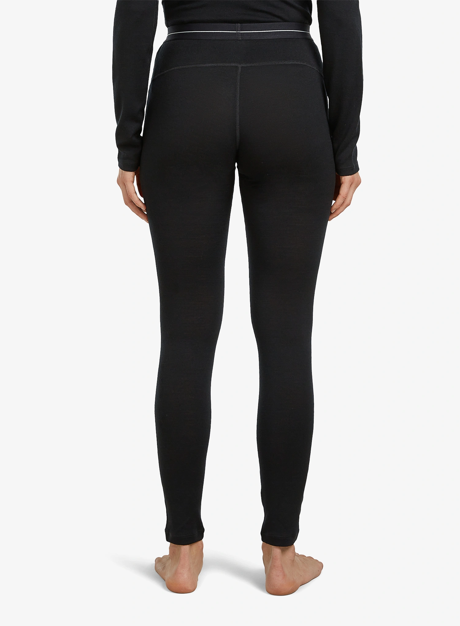 Colanti termici femei Icebreaker 260 Tech Leggings - black