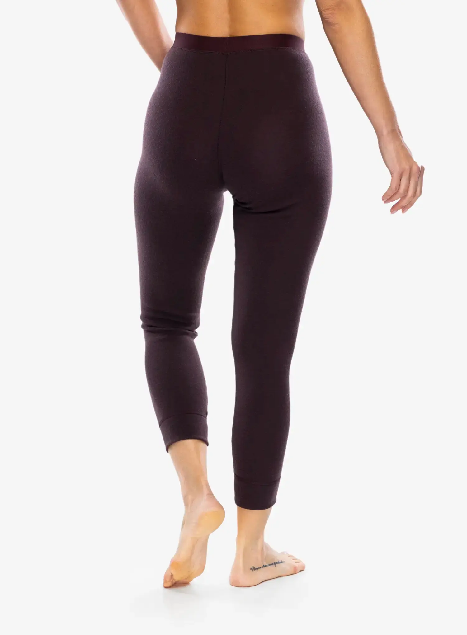 Colanti termici femei Odlo Merino 260 BL Bottom Long - fudge