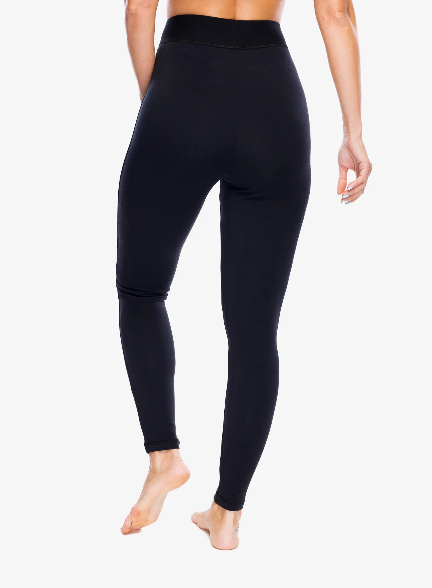 Colanti termici femei Super.natural B Hot Tights - jet black