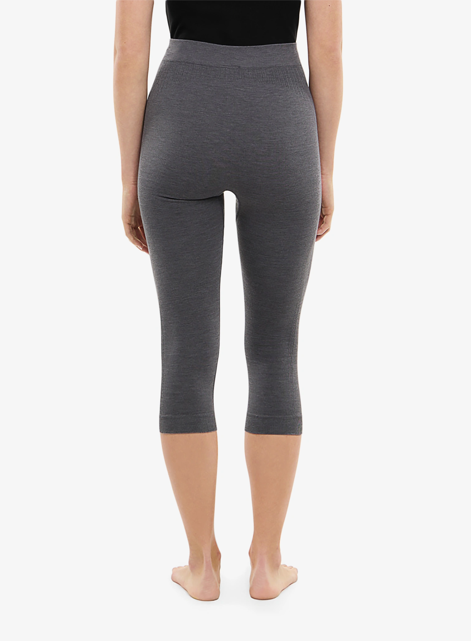 Colanti termici femei Viking Base Layer Tende 3/4 Pants - dark grey