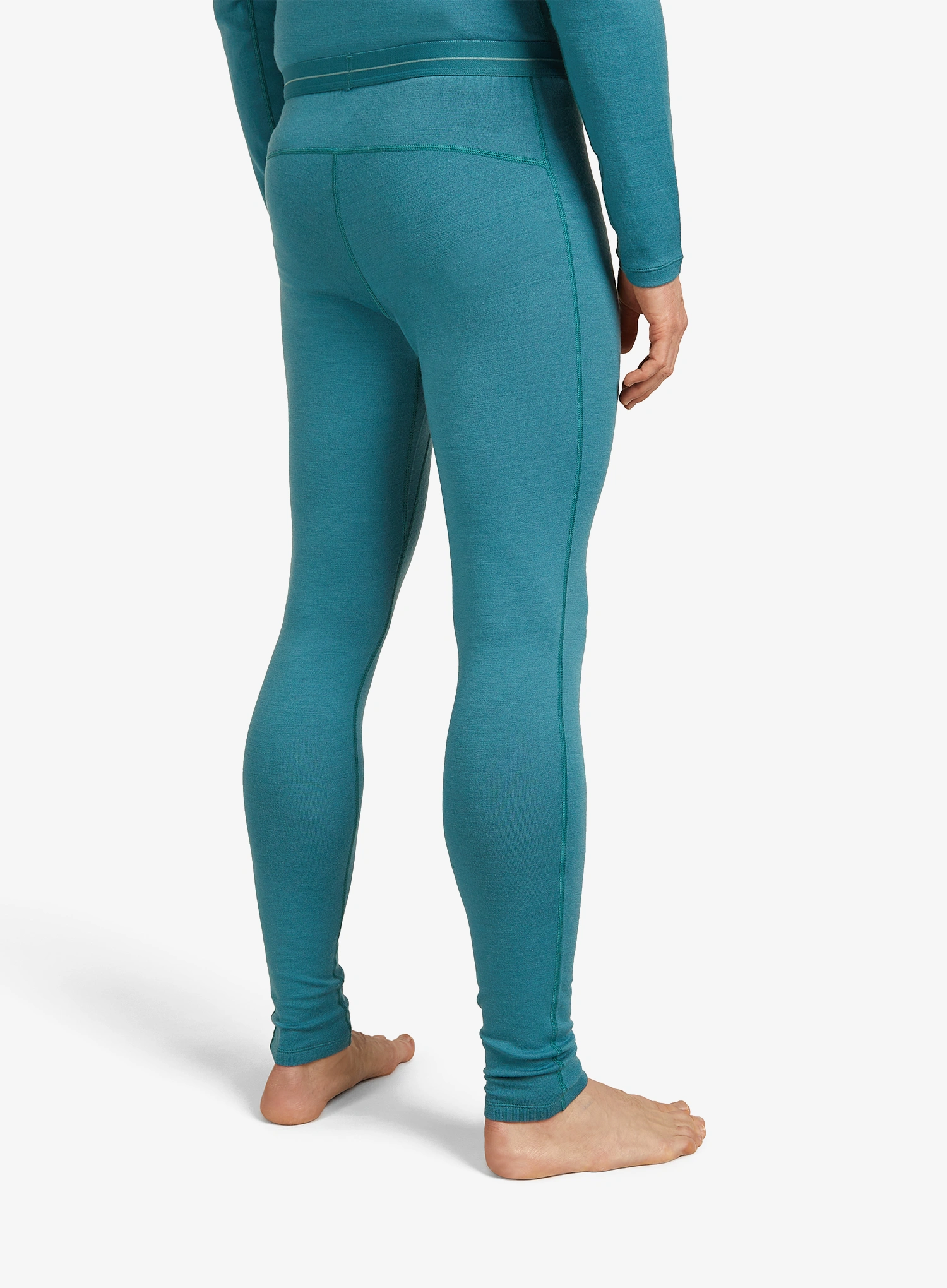 Colanti barbati Icebreaker 260 Tech Leggings w/Fly - topaz